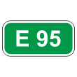 Дорожный знак 6.14.1 «Номер маршрута» (металл 0,8 мм, II типоразмер: 350х700 мм, С/О пленка: тип А коммерческая)